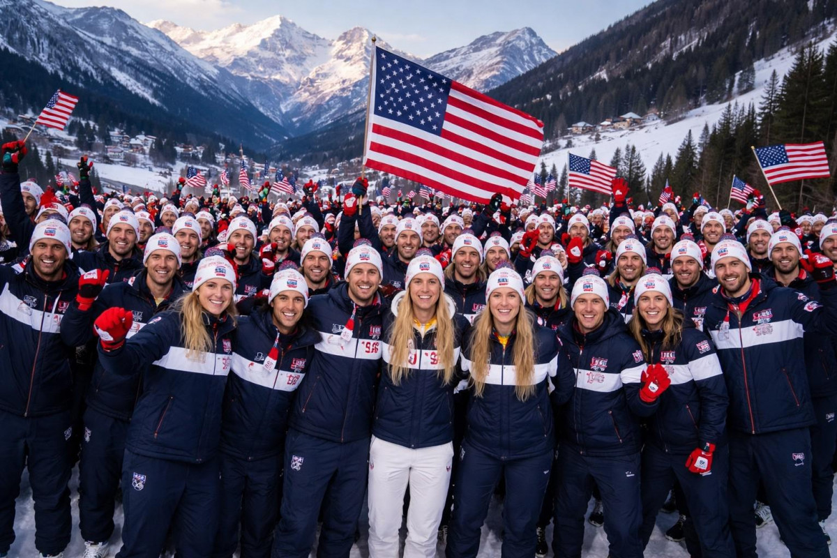 USA vyšlou na ZOH 2026 rekordní výpravu 232 sportovců USA vyšlou na ZOH 2026 rekordní výpravu 232 sportovců